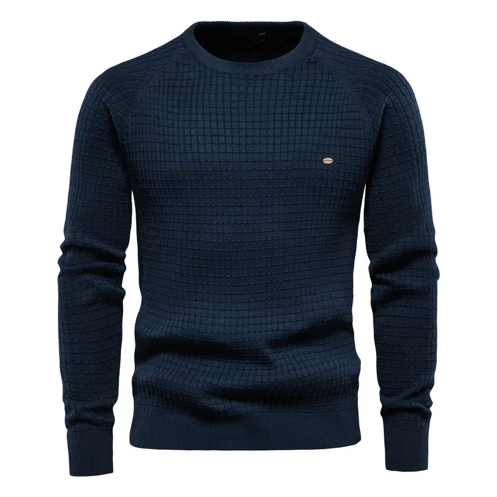 EDOARDO™ Eleganter Baumwollpullover Mit Maximalem Komfort Und Slim-Fit Design