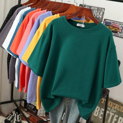 Rhoswen – Übergroßes Baumwoll-T-Shirt