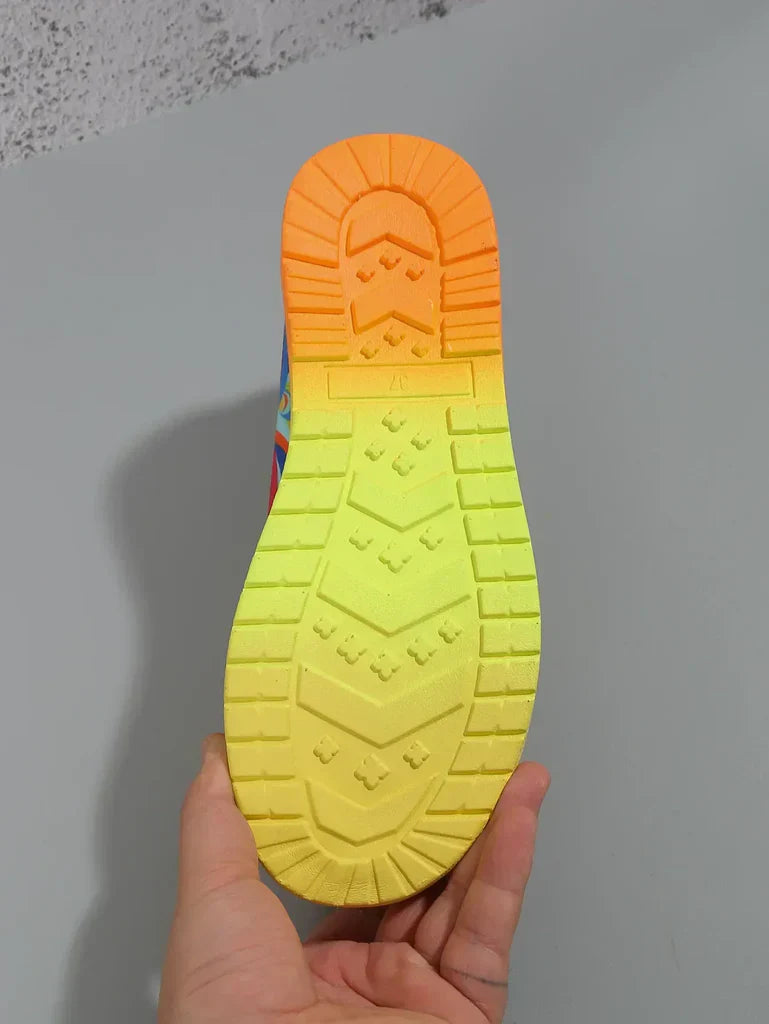Juna - Bunte Damen-Sneaker mit orthopädischer Sohle