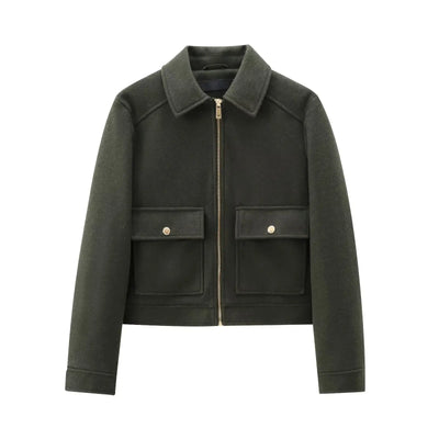 Alina | Kurzjacke Mit Reißverschluss