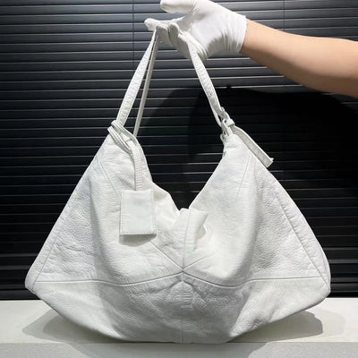 Damen Y2K Retro Vegan Leder Umhängetasche, Große Kapazität, Straßenhandtasche für Modebewusste