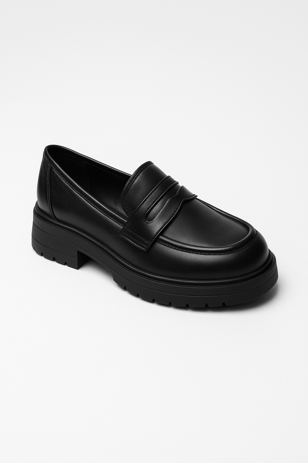 Sjoerd Leder Loafer mit Profilsohle