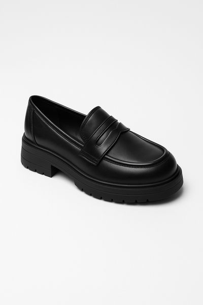 Sjoerd Leder Loafer mit Profilsohle