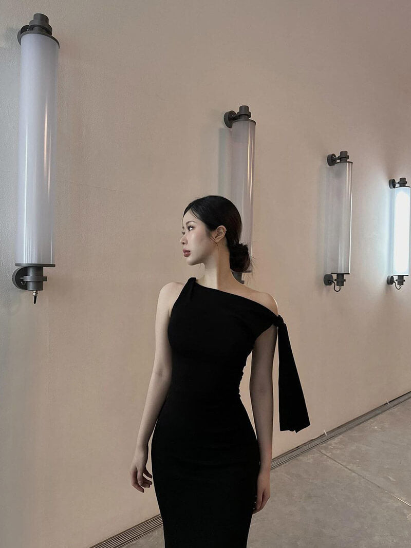 Kylie - Gedrehtes Maxikleid