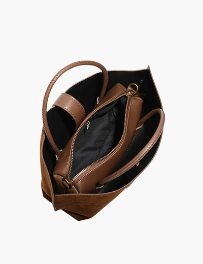 Wildledertasche im Premium-Stil