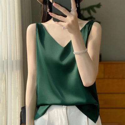 Sophia | Elegante Satinbluse