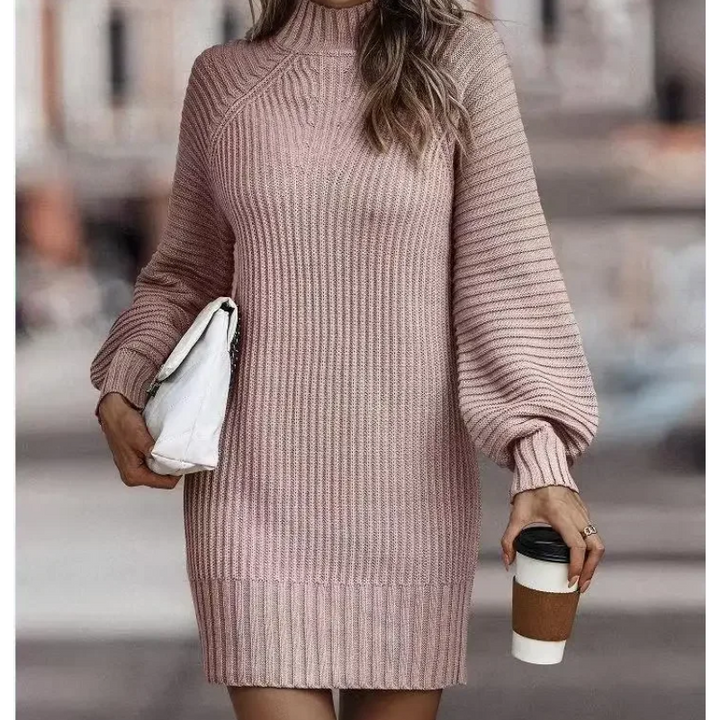 Stella | Strickkleid Winter Mini Kleid