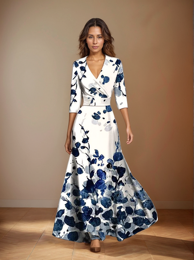 Adèle – Fließendes Minikleid mit modernem Schößchen