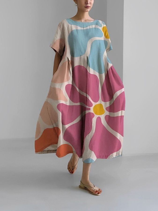 SKYE | Boho Floral Kleid