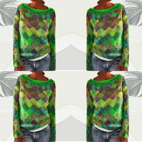 Maya – pullover im urbanen stil