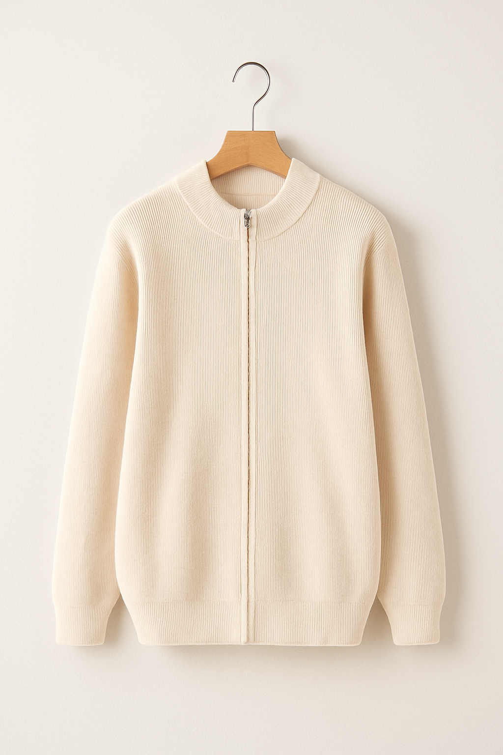 William Strickjacke mit Reißverschluss