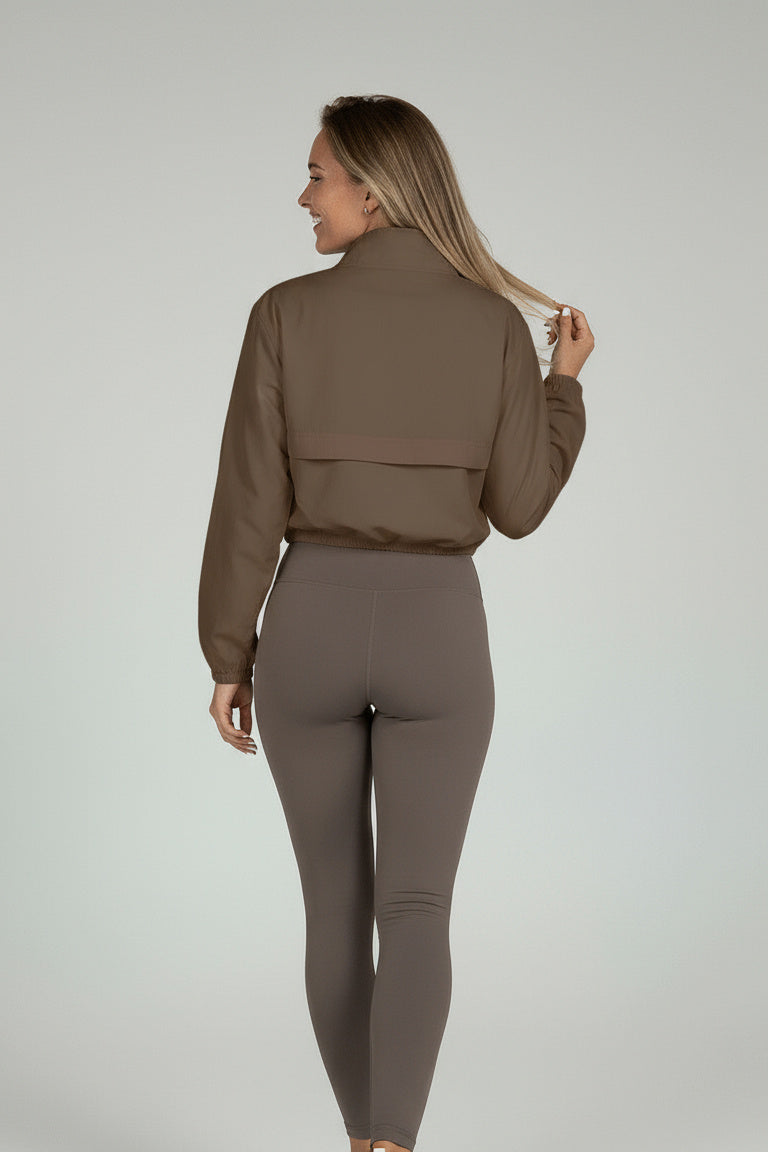 Nancy | Leichte Quarter-Zip Windbreaker-Jacke