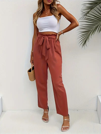 Alliana – High-Waist-Hose mit Gürtel
