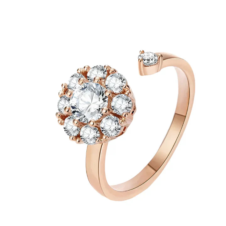 Aurea Fidessa Ring | Roségold
