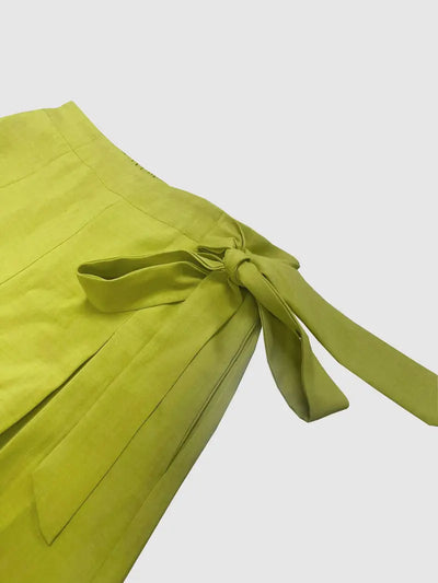 Hilma | Mühelos schicke Hose mit Bindeband und weitem Bein