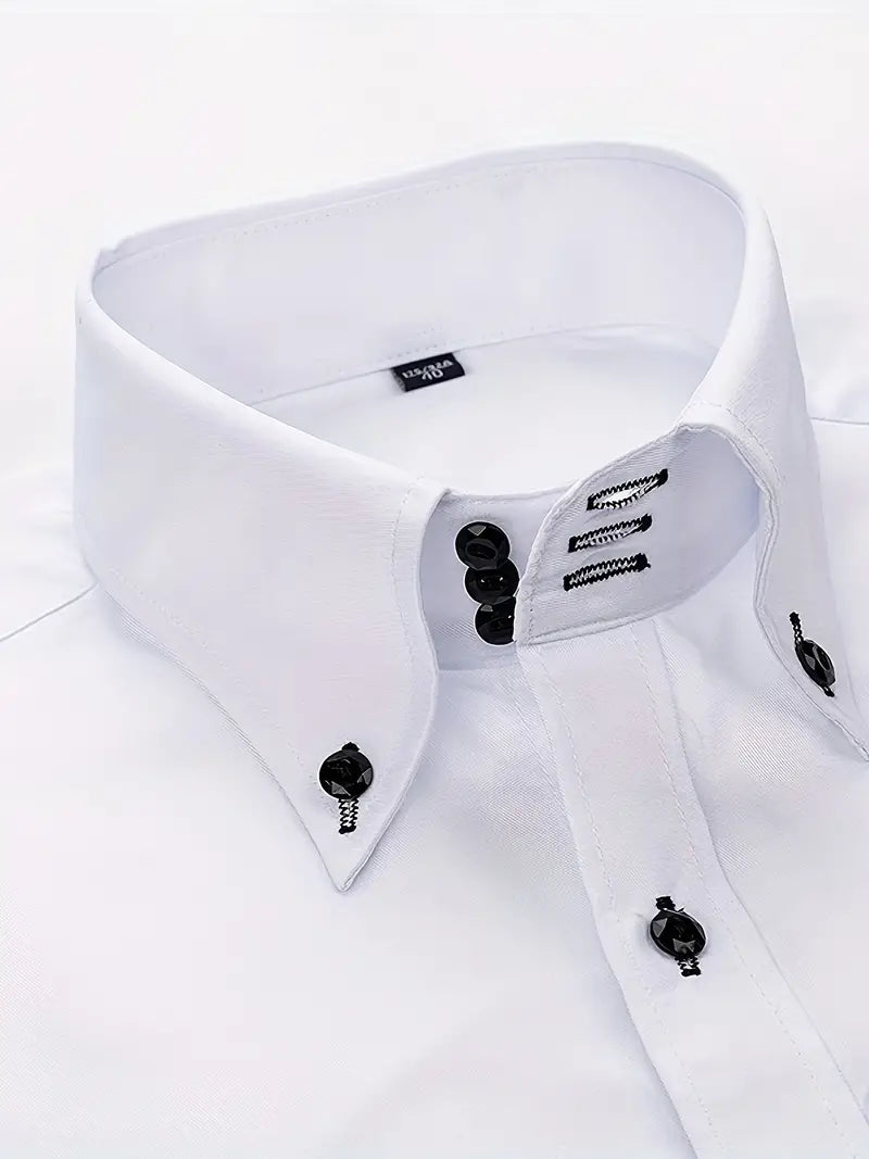 Cedar - Elegantes formelles Langarmhemd