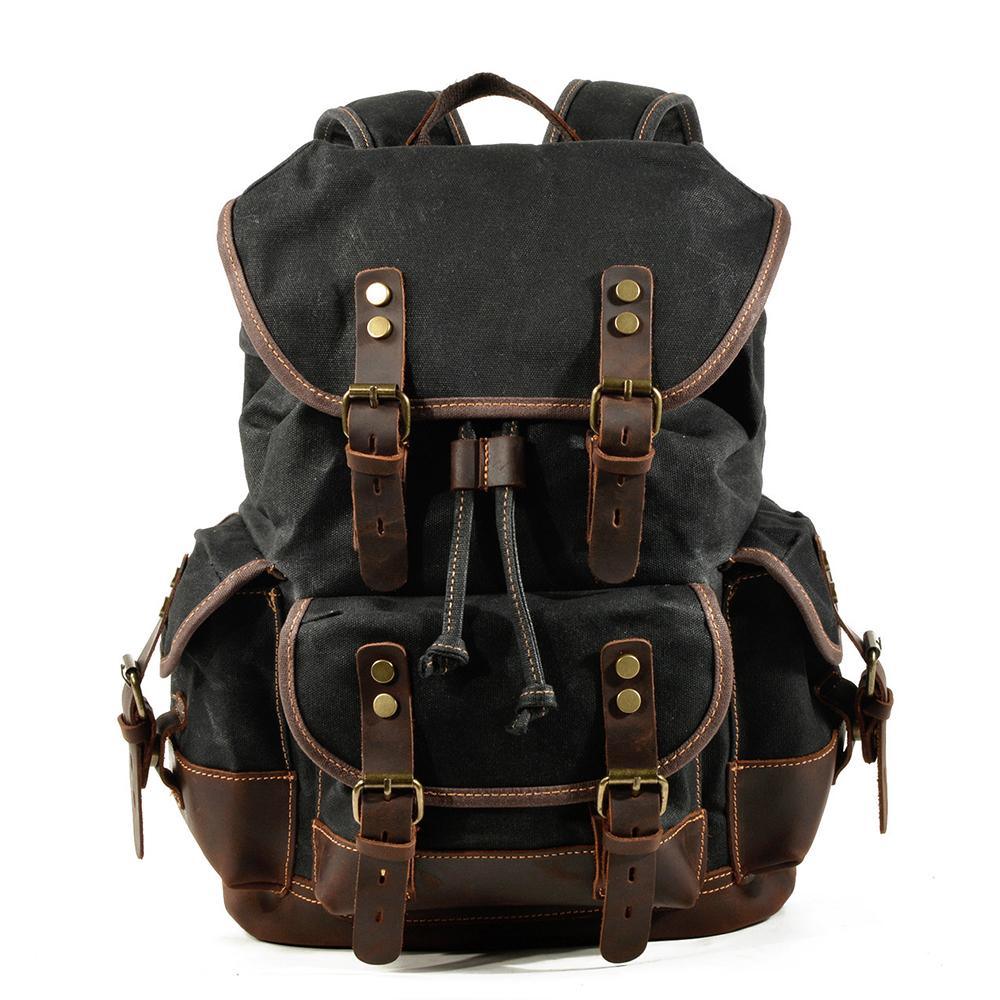 BADEN | Leinen Wanderrucksack
