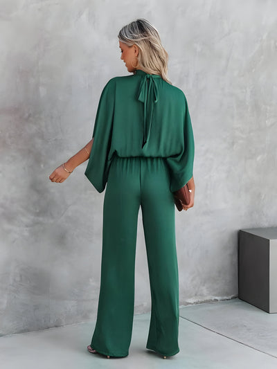 Aubryn | Trendiger grüner Jumpsuit