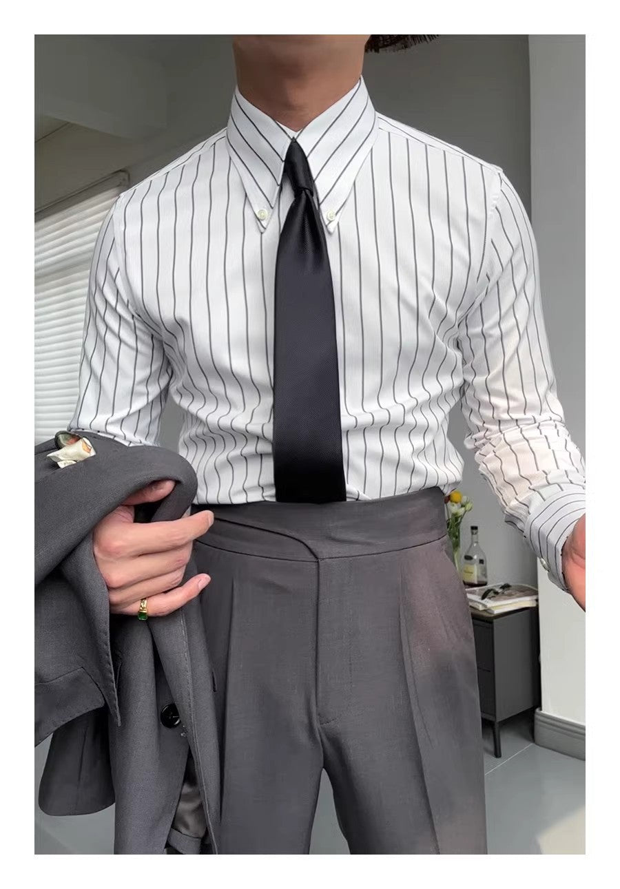 Alexander - Elegantes gestreiftes Hemd