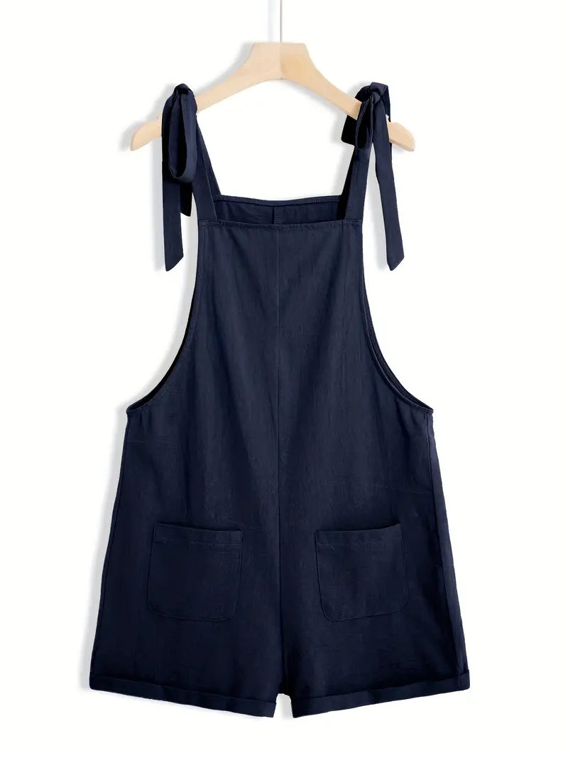 Janni – Stylischer Leinen-Strampler