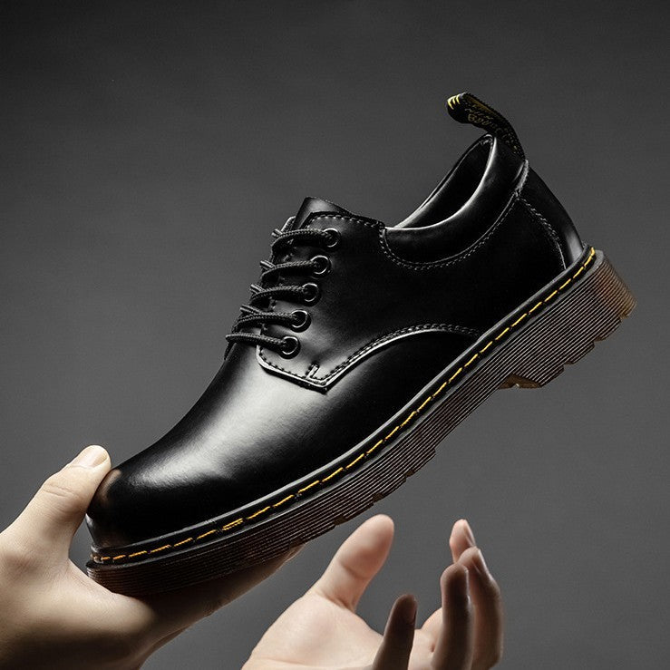 Hugo - Schwarze Leder-Derby-Schuhe mit Stil und Komfort