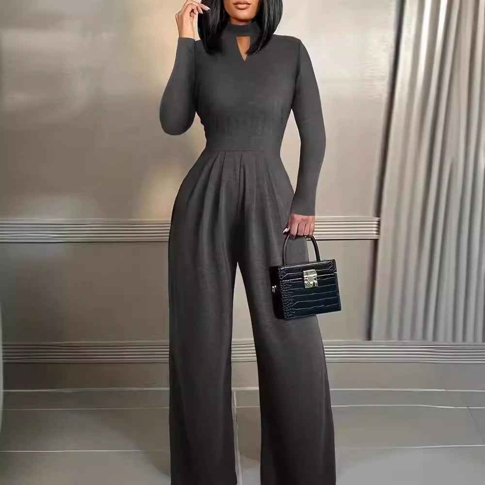 Daniela - Eleganter langärmeliger Jumpsuit