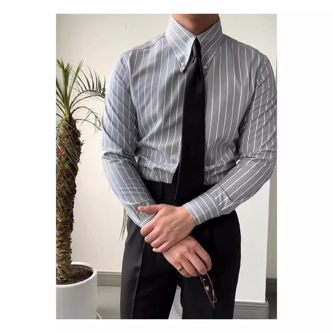 Alexander - Elegantes gestreiftes Hemd