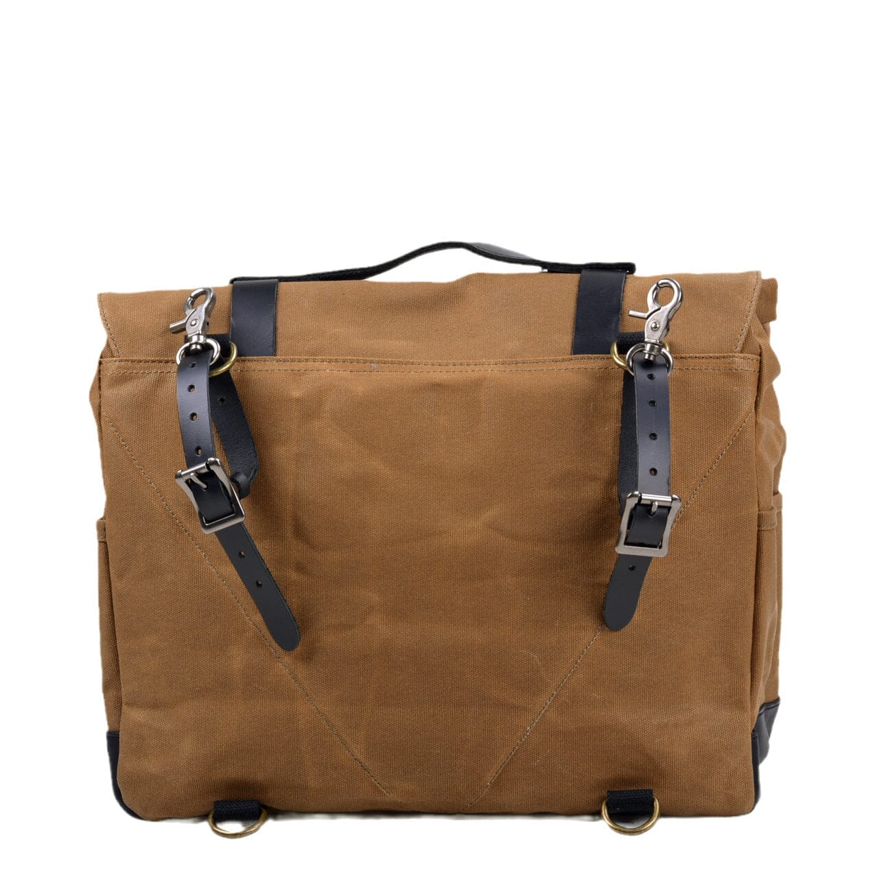 Seattle Canvas-Motorradsatteltasche 18L - Robuste Eleganz in Armygrün, Khaki oder Schwarz