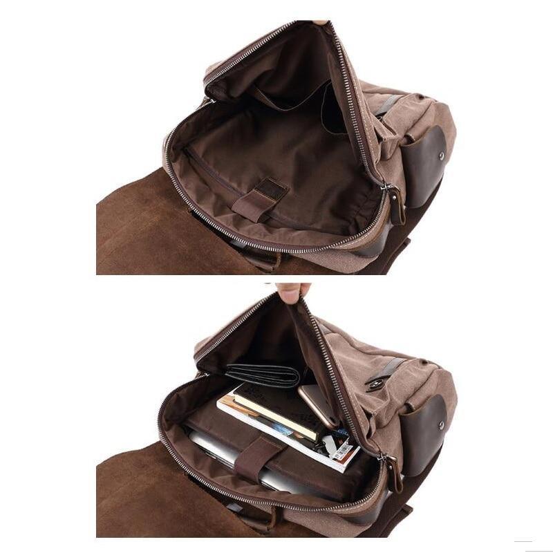 PRAGUE | Kleiner Segeltuch-Rucksack