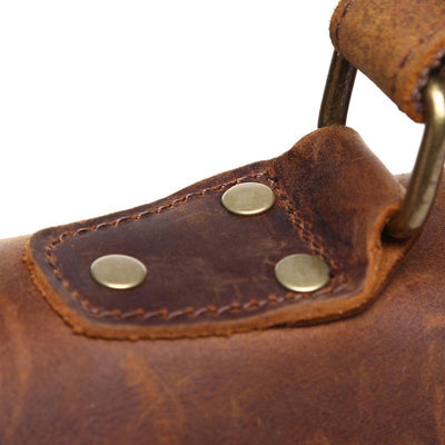 Milwaukee™ Laptop-Umhängetasche - Vintage Canvas mit Wasserabweisendem Rindleder, 10L Volumen