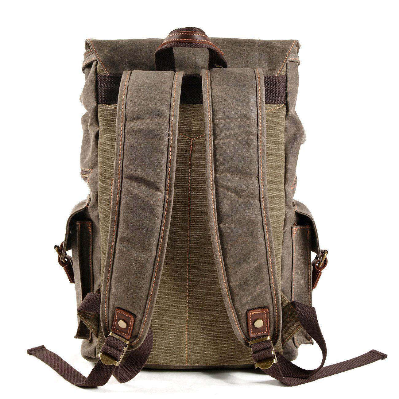 MONTREUX | Canvas Rucksack mit Kordelzug