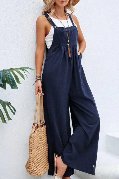 Solania – Stylischer Overall mit weitem Bein