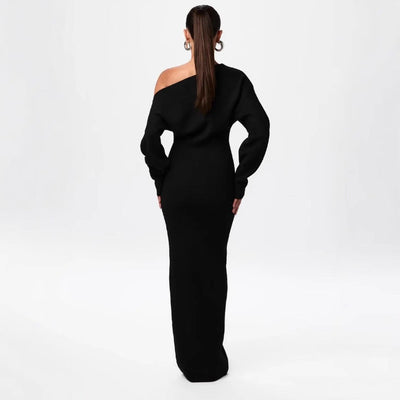 Renata - Elegantes asymmetrisches Maxikleid für Sommerabende