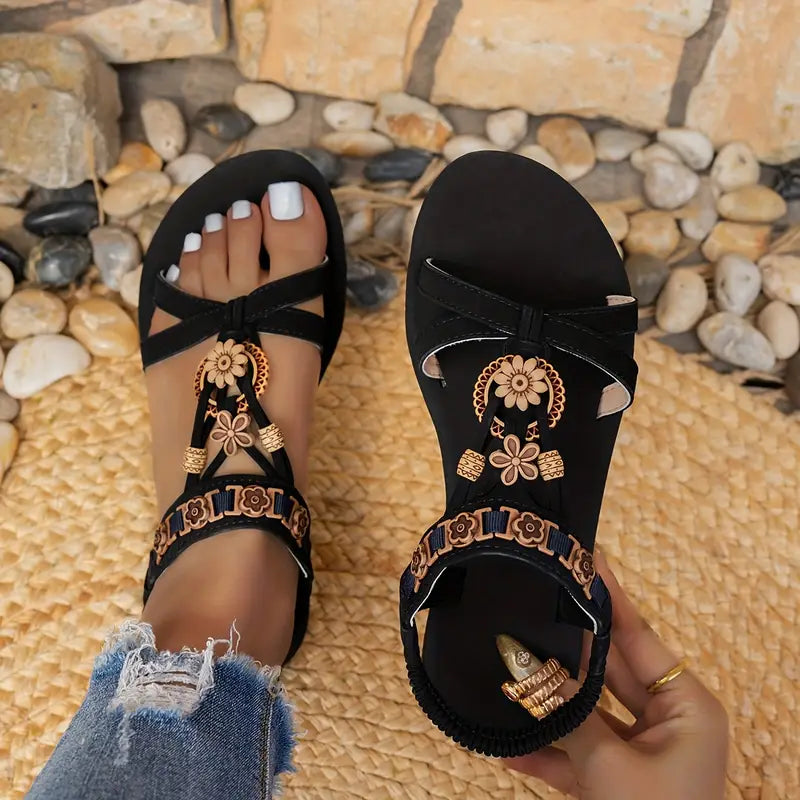 Denika – Stylische Boho-Sandalen