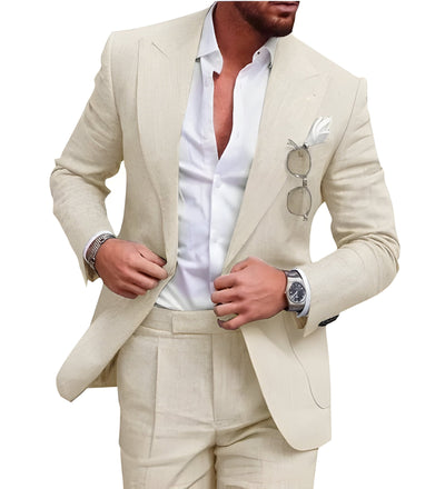 Nysal | Herren-Luxus-Leinenanzug