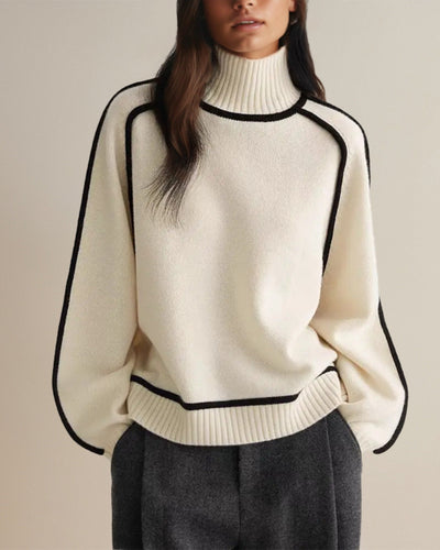 Sara-liv | Eleganter Rollkragenpullover