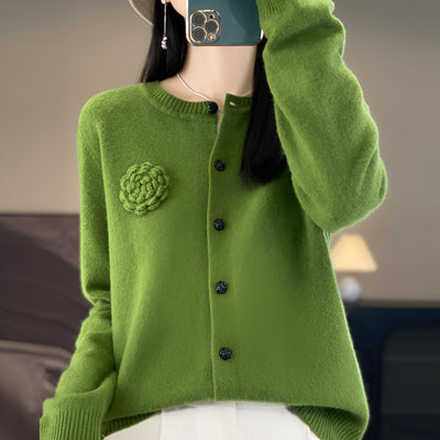 Isabellina | Luxuriöses Merino-Cashmere-Sweatshirt