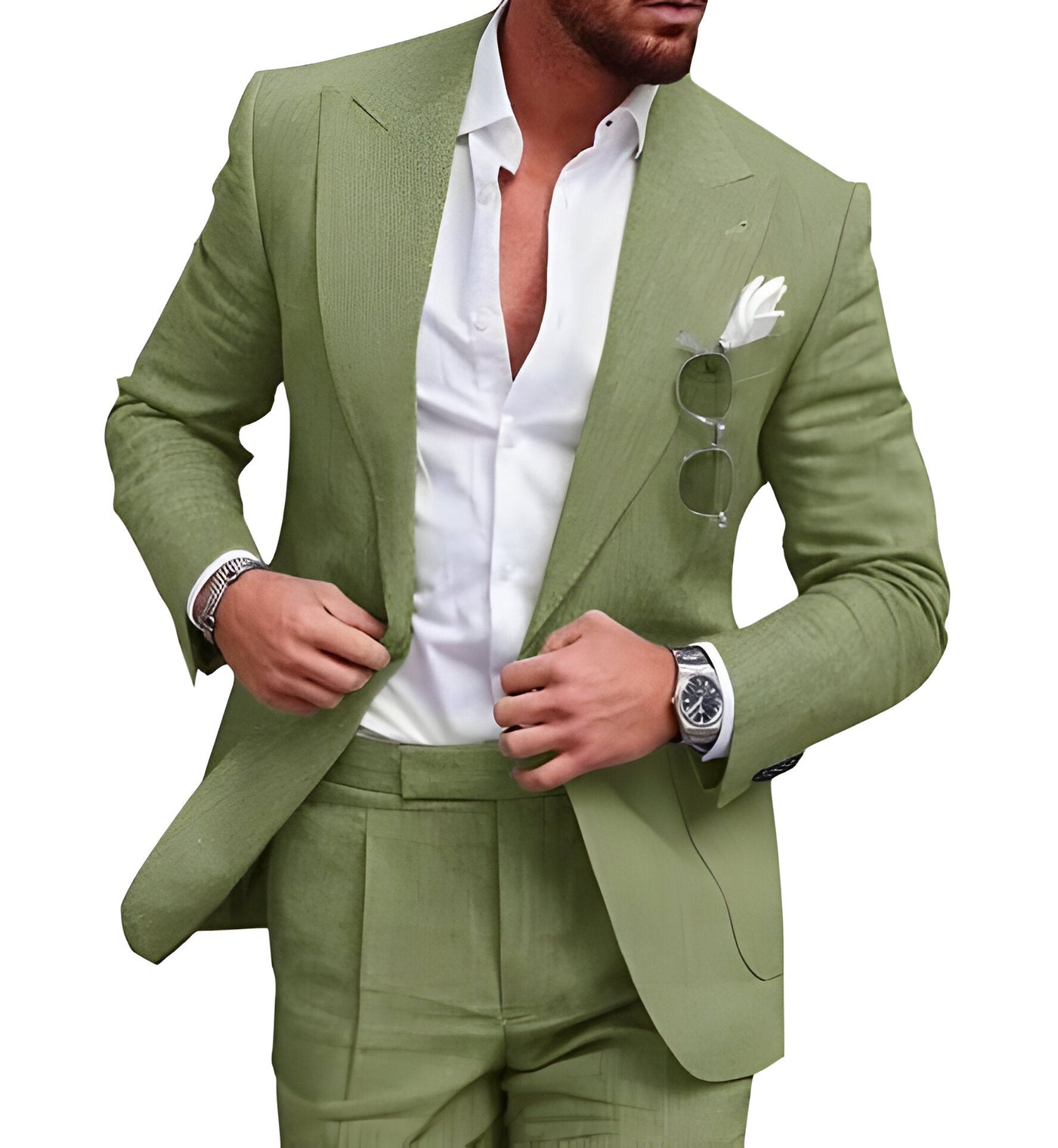 Nysal | Herren-Luxus-Leinenanzug