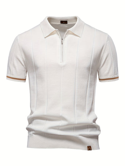 Lukas | Das vielseitige Strickpolo für Männer
