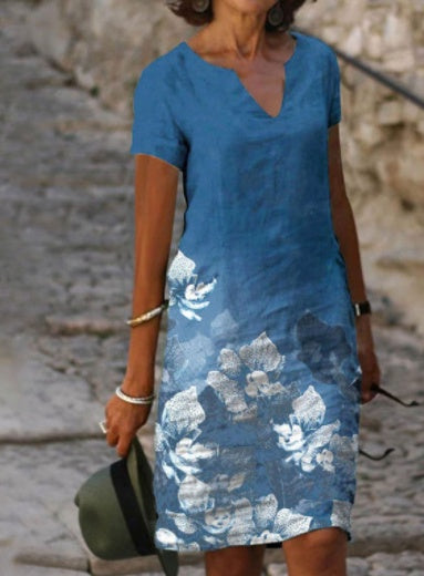 Elena - Kleid mit Blumenmuster