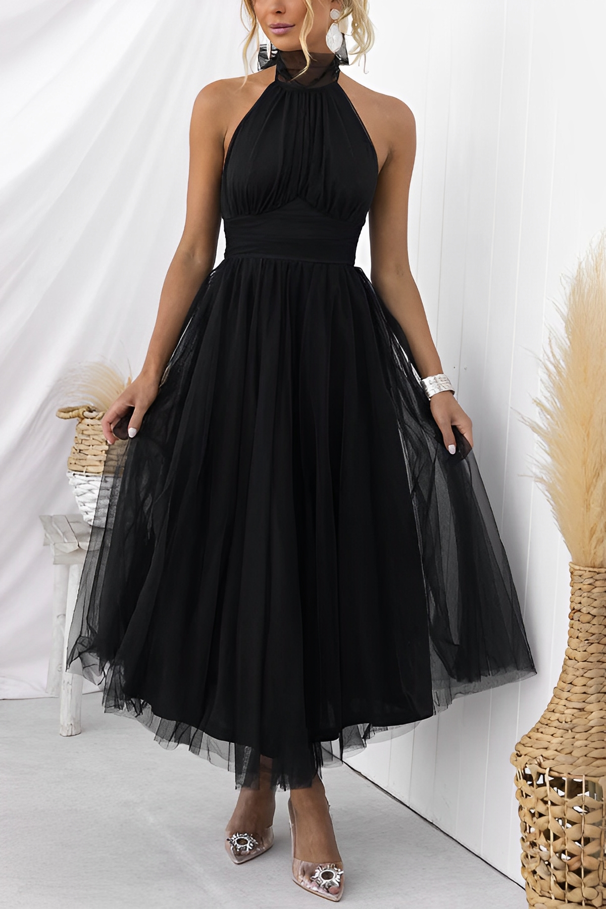 Serrena - Elegantes Rollkragenkleid für Damen