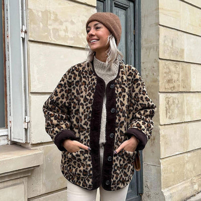 NOEMI I LEOPARDENJACKE
