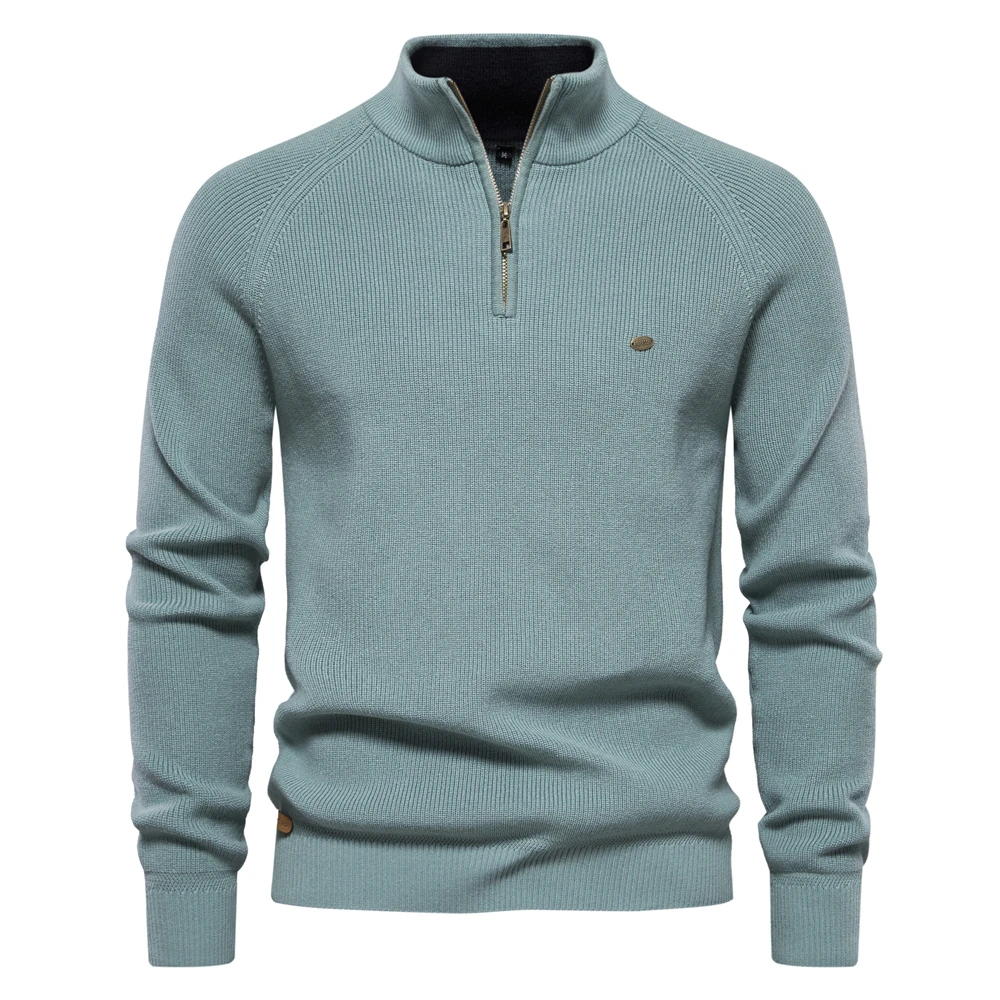 David™ Herren Baumwollpullover – Weich, Vielseitig und Bequem für jeden Anlass