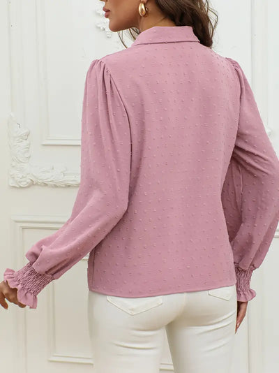 Kimberly | Schickes Shirt mit leichten Drachenärmeln