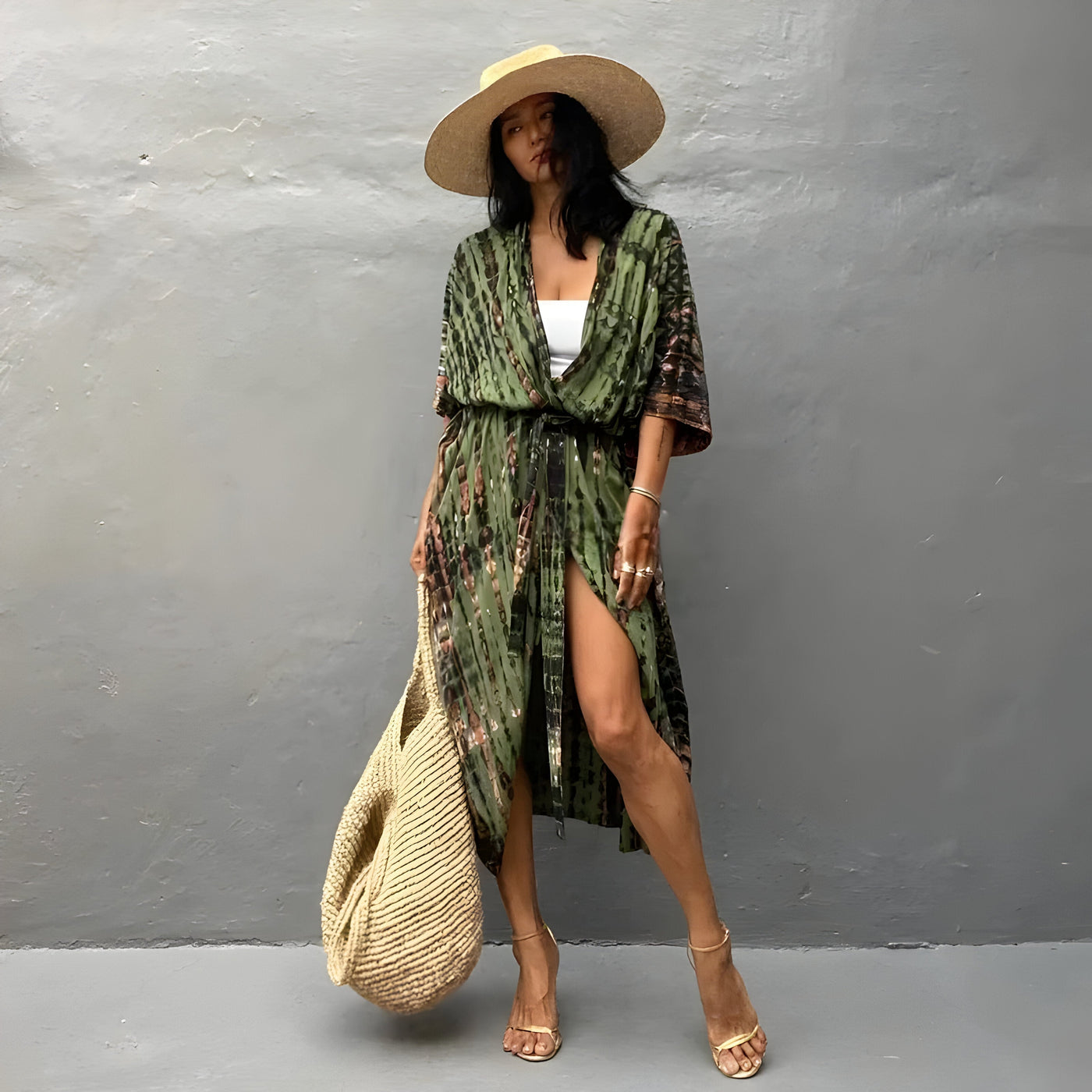 Laric | Verleihe deinem Stil das gewisse Etwas mit dem Juul Army Green Kimono