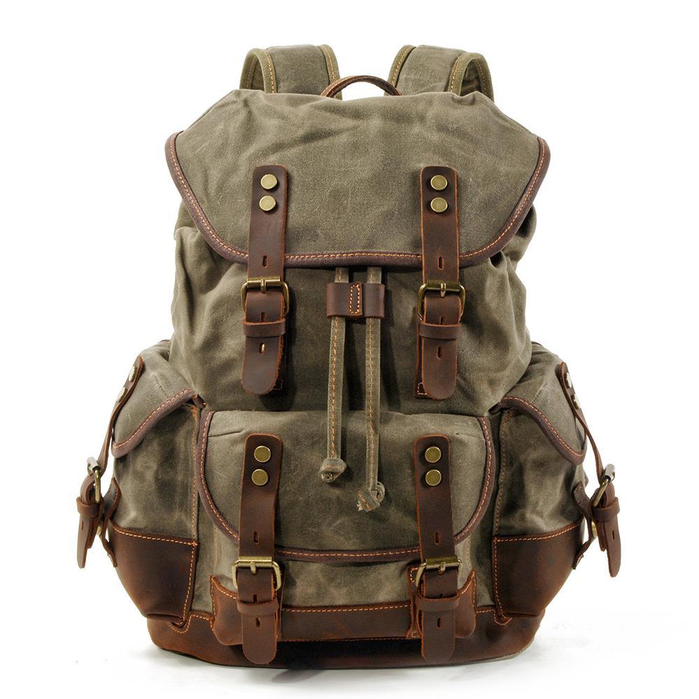BADEN | Leinen Wanderrucksack