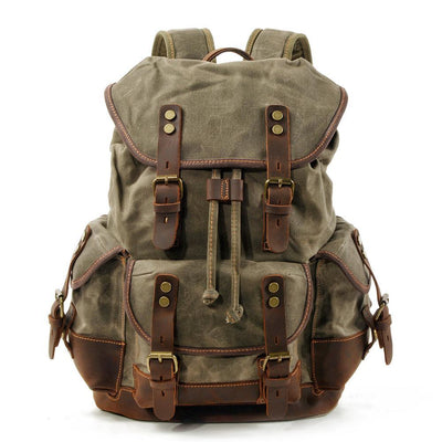 BADEN | Leinen Wanderrucksack