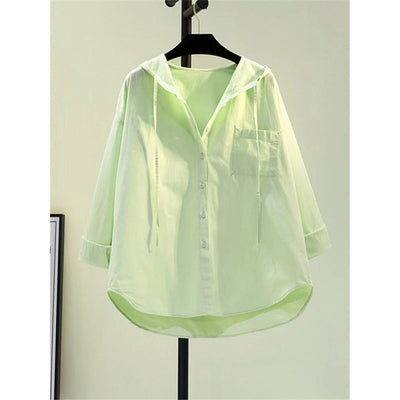 Martina | Lässige Kapuzenbluse