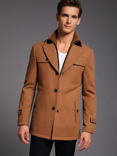 Wasserdichter Wintermantel für Geschäftsleute