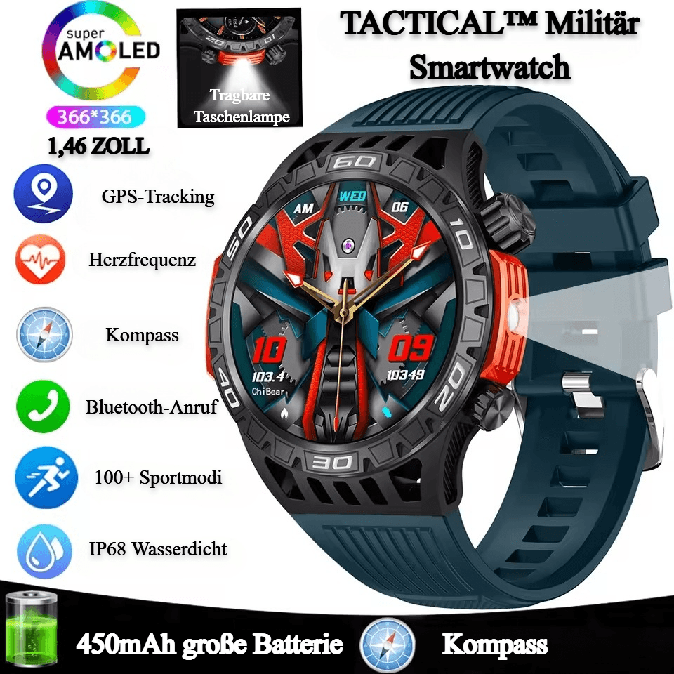 TACTICAL™ Militär Smartwatch